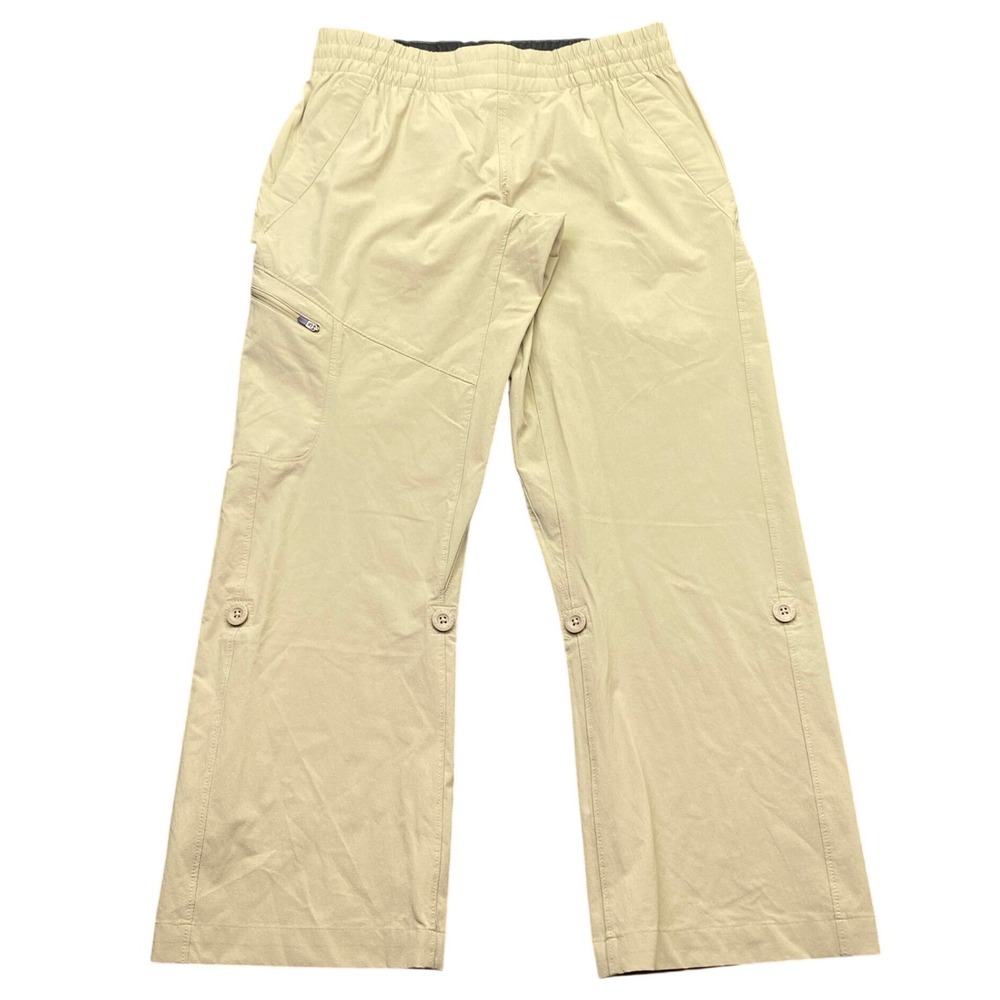 The North Face Womens Tan Roll Up Hiking Cargo Pants ABNA T150 T550 Size S P